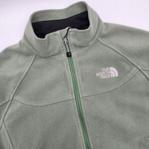 The North Face Size M Women Green‎ Athletic Full Zip Fleece Jacket